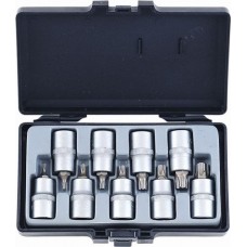 Σετ καρυδάκια torx T10 - T60 με υποδοχή ½″ FORCE 4102